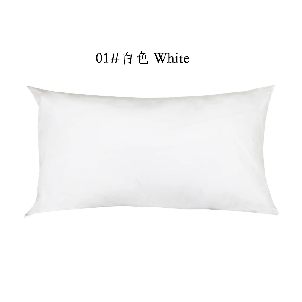48X74/ 50x70 / 50x152cm Cotton Twill Cushion Cover Zipper Long Strip Bed Pillow Cover Bedroom Sofa Household Products