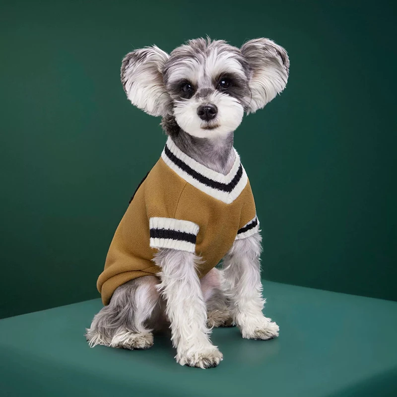 Pet Cat Solid Costume Autumn Winter Christmas Sweater For Small Dogs Kitten Pullover Puppy Vest Clothes Kitty Jacket Outfits