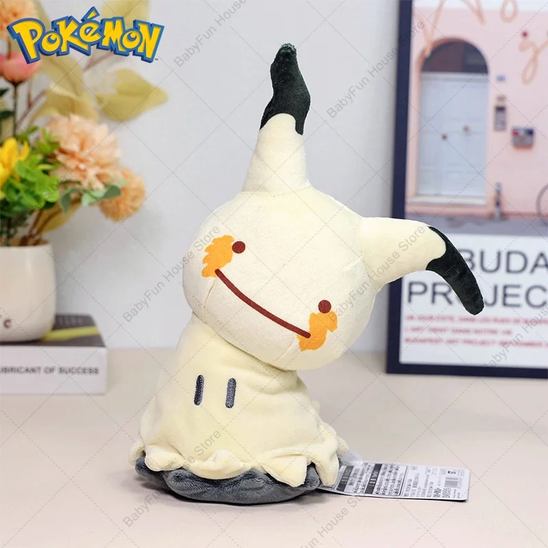 Pokemon Q Version Mimikyu Gengar Charmander Plush Toys Kawaii Cartoon Wooper Stuffed Animals Peluche Dolls Birthday Gifts Kids