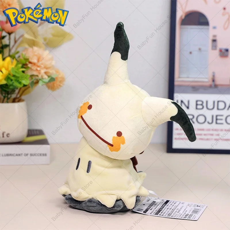 Pokemon Q Version Mimikyu Gengar Charmander Plush Toys Kawaii Cartoon Wooper Stuffed Animals Peluche Dolls Birthday Gifts Kids