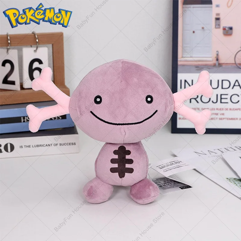 Pokemon Q Version Mimikyu Gengar Charmander Plush Toys Kawaii Cartoon Wooper Stuffed Animals Peluche Dolls Birthday Gifts Kids