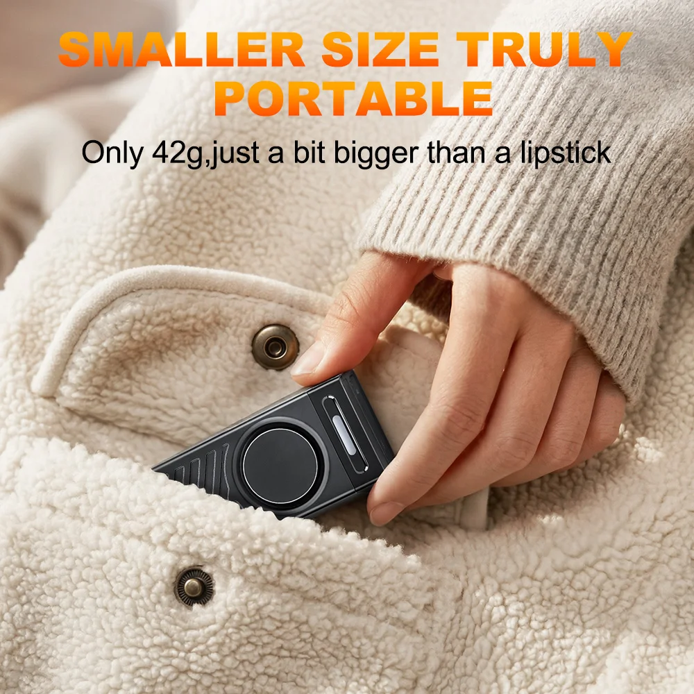 Awapow Door Stopper Alarm Portable Doorstop Security Alarm 120dB for Travel Home Apartment House Block Blocking System