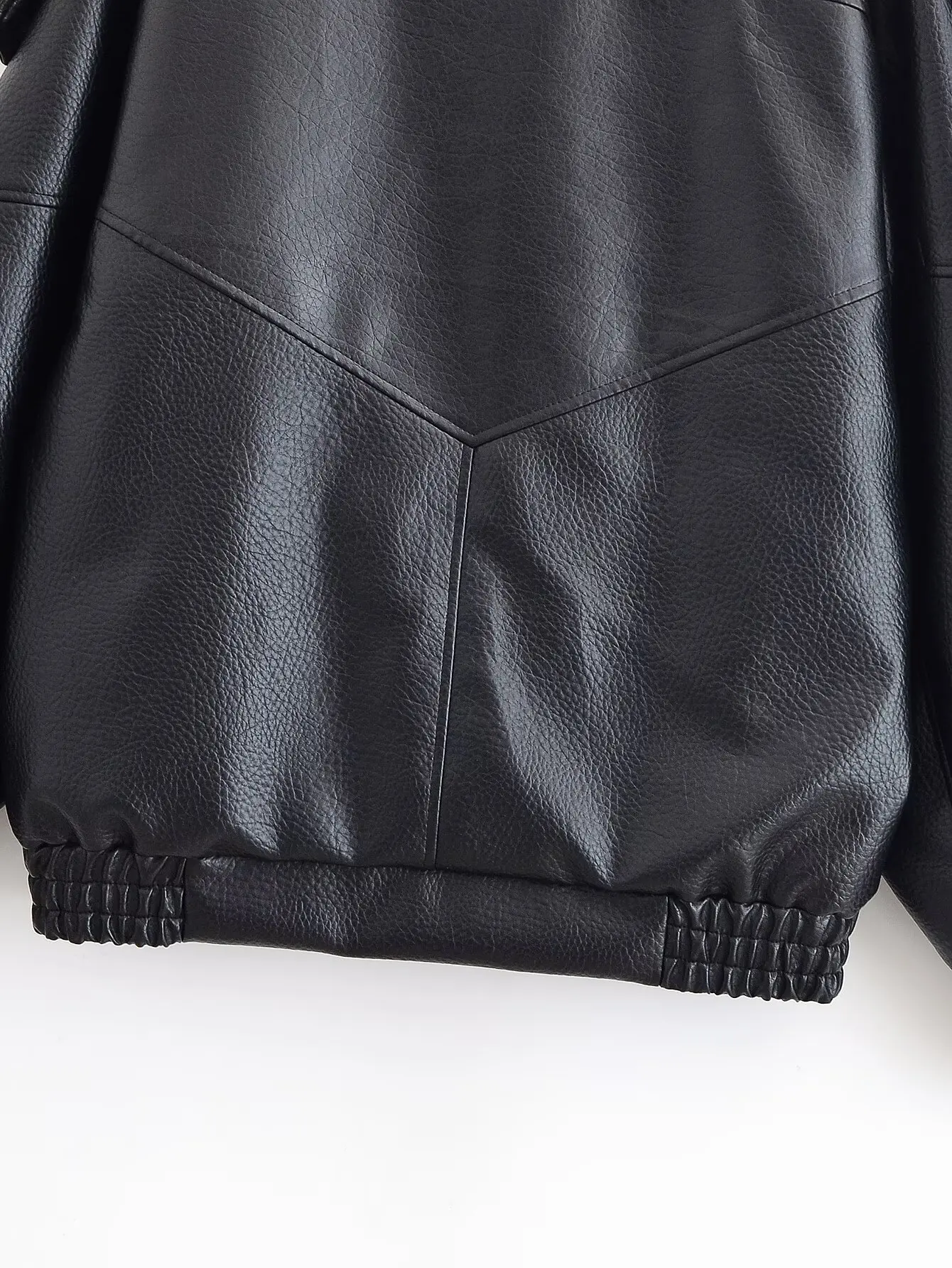 HH Women Autumn Elegant Street Style Coats Woman Asymmetric Button Pocket Long Sleeves Black Loose Zipper Slim Jackets