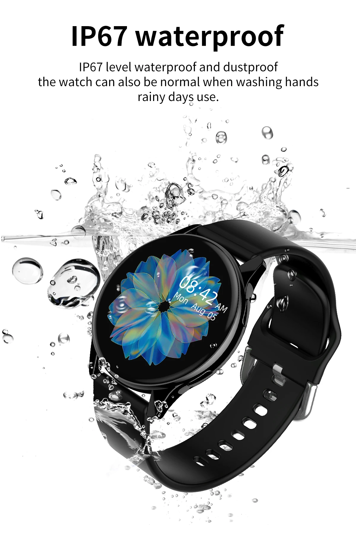 Watch 6 Upgrade SmartWatch 2026 Music Control Outdoor Sports Watch Bluetooth Call Heart Rate Message Reminder Weather Smartwatch