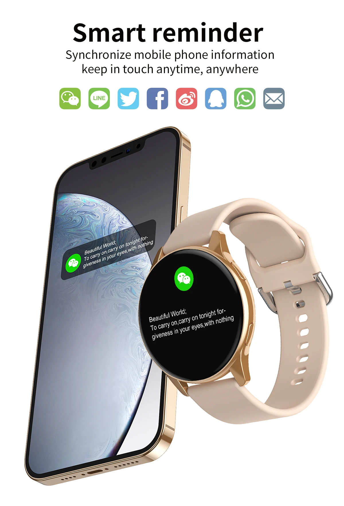 Watch 6 Upgrade SmartWatch 2026 Music Control Outdoor Sports Watch Bluetooth Call Heart Rate Message Reminder Weather Smartwatch