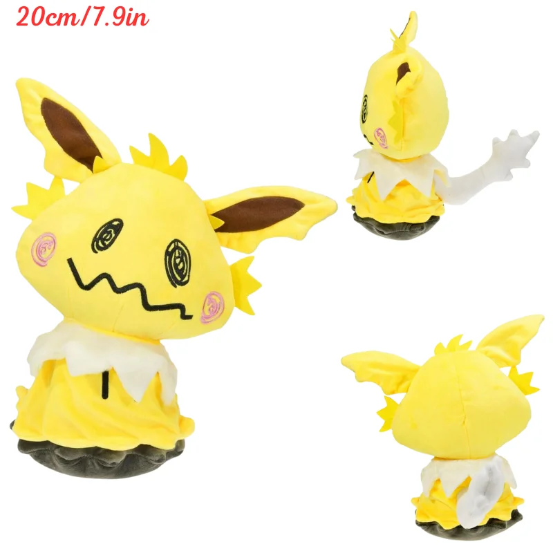 Pokemon Shiny Mimikyu Plush Toys Mimikyu Cos Snorlax Charizard Mewtwo Umbreon Vaporeon Sylveon Kawaii Stuffed Peluche Dolls Kids
