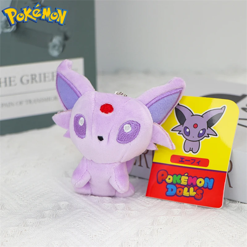 Eevee Umbreon Sylveon Espeon Vaporeon Plush Toys Keychain Sylveon Espeon Duskull Haunter Flareon Stuffed Peluche Doll Gifts Kids