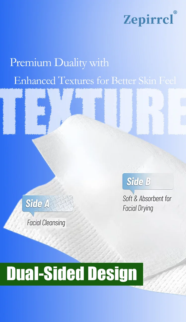 26*30cm Box of Disposable Face Towels, Thickened and Large Size, for Cleansing the Skin, Suitable for All Skin Types, Unisex, 40 Wipes/Box