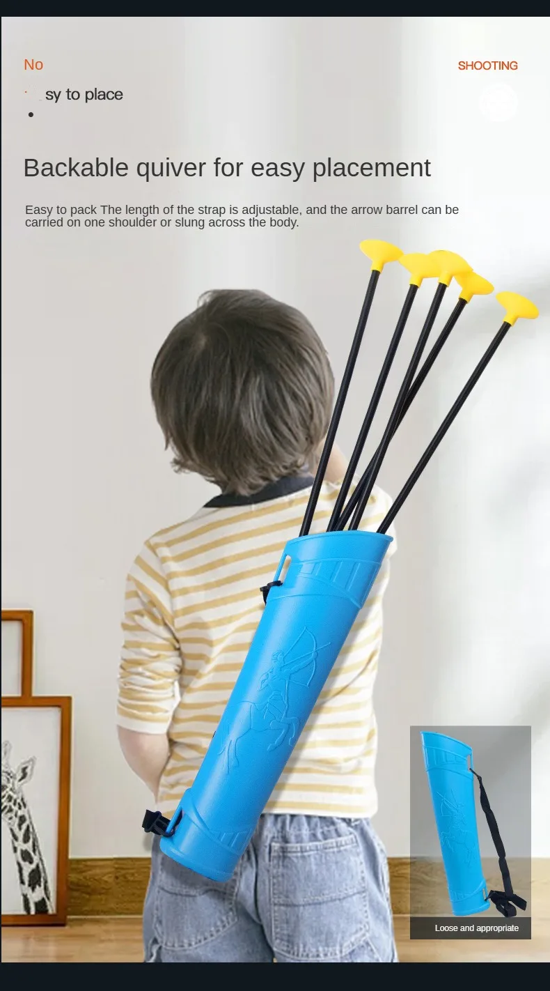 Kids Bow and Arrow Set Outdoor Archery Toys Set for Kids Ages 4-8 8-12 with Suction Cup Arrows For Kids Adult Stress Relief