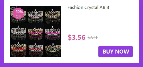 Beautiful Cute Kid Princess Tiaras and Crowns Crystal Headband Bridal Crown Wedding Party Hair Accessories Girls Fashion Jewelry