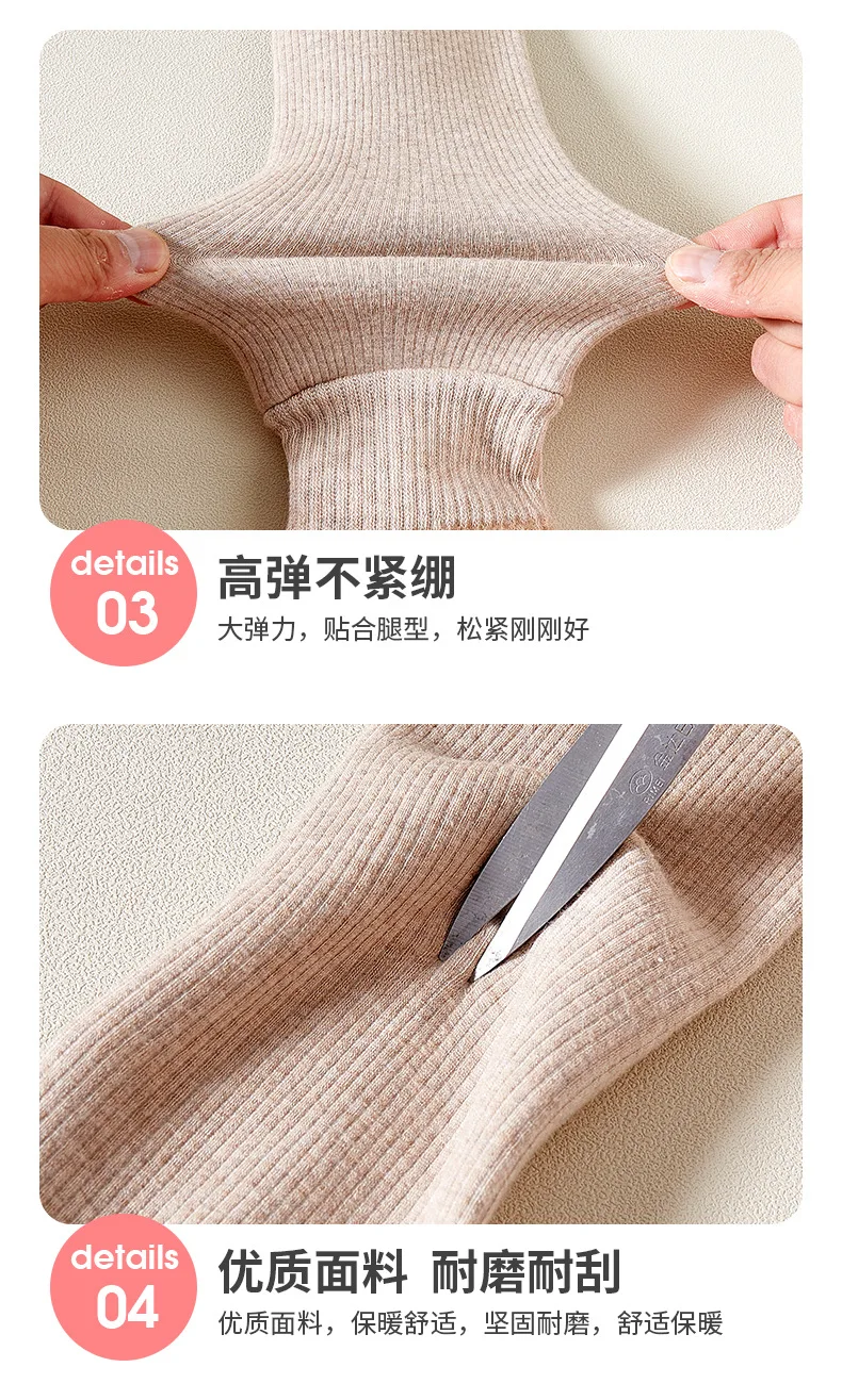 2027 Autumn Winter Baby Girls Pant Baby Cotton Warm Leggings Children's Velvet Pants Solid Trousers Kids Clothes Korean Style