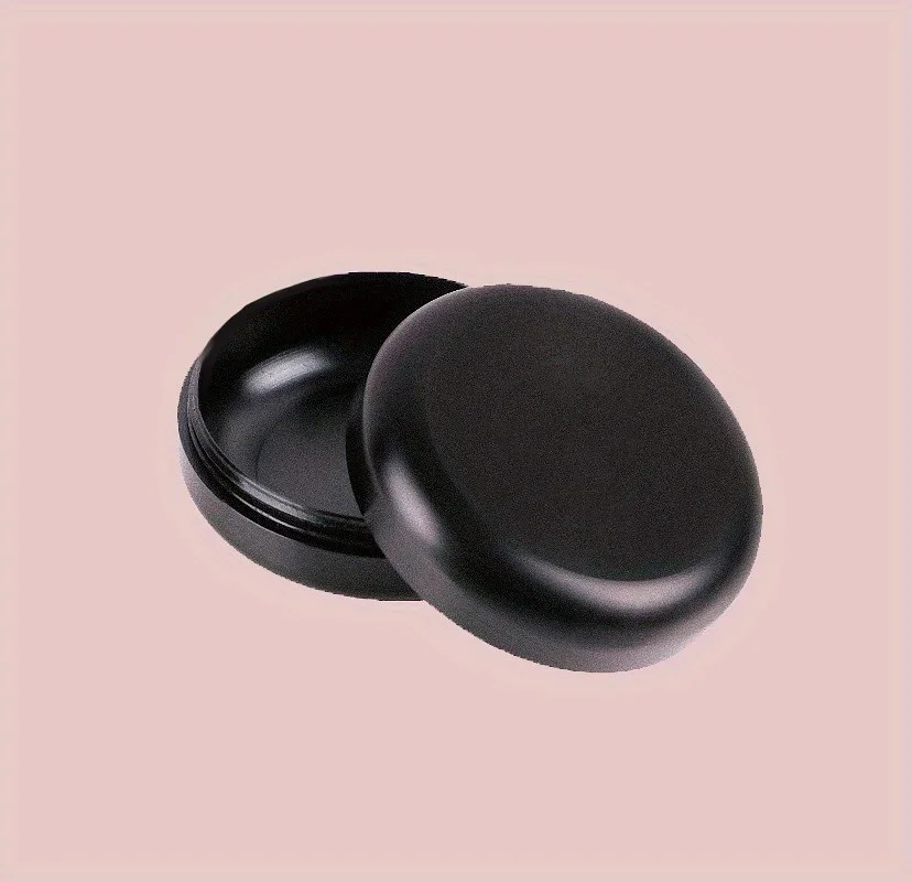 Colorful Aluminum Flat Tin AirTight Screw Cap Storage Jar