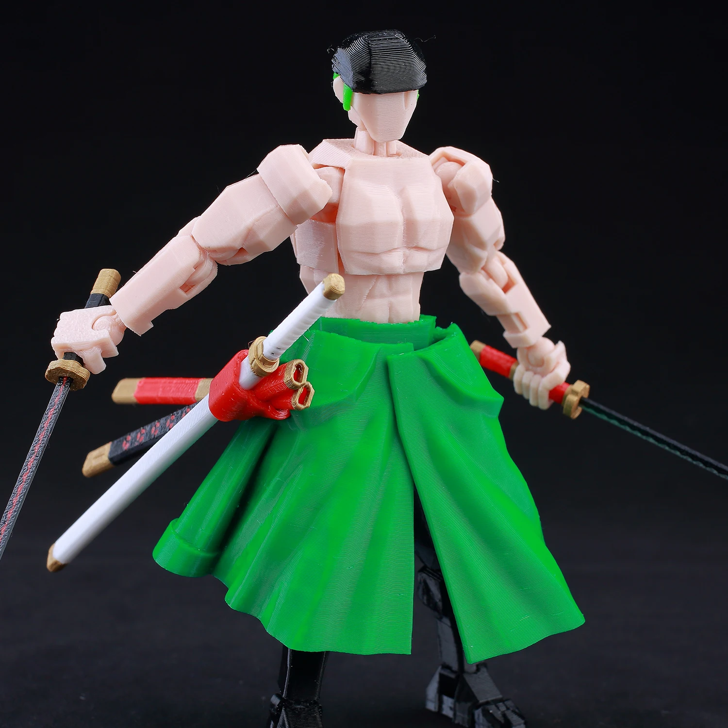9L3D T 13 Action Figure Set Multi-Jointed Posable 3D Print Dummy 13 Robo Action Figures Lucky Collectors One Piece Desktop Decor