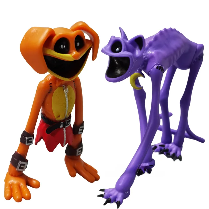 Smiling Critters Series Figures Catnap Figure Terror Monster Cat Figurine Pvc Models Game Ornament Collectible Toys Gift