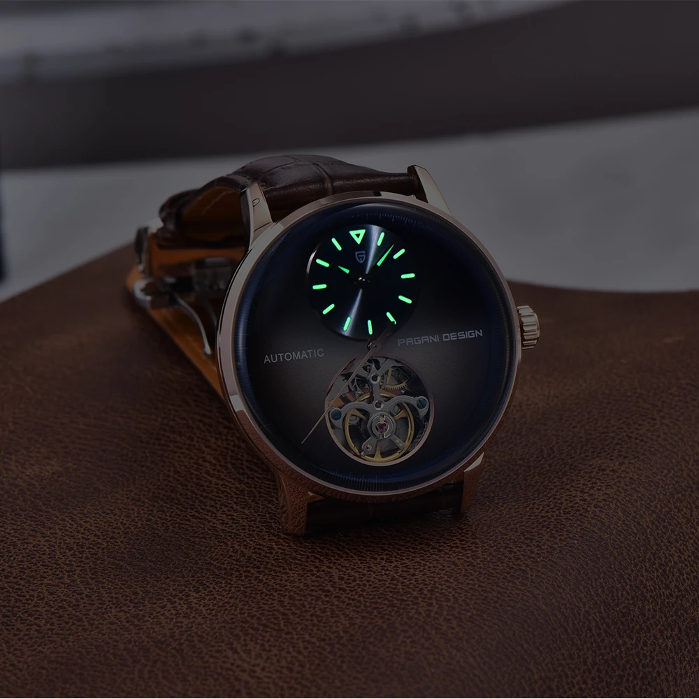 PAGANI DESIGN 42MM Casual Minimalist Men Mechanical Watches Luxury Automatic Watch 100M waterproof Sapphire Glass Watch for Men