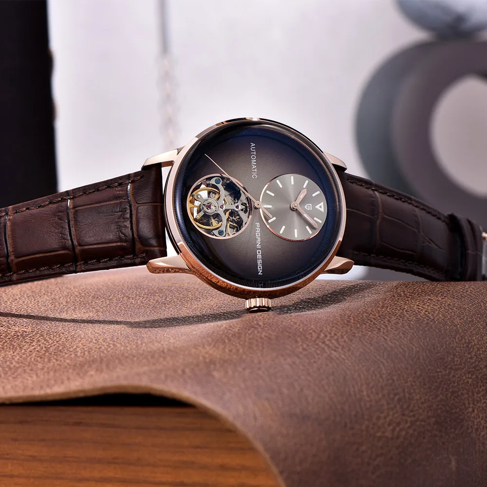 PAGANI DESIGN 42MM Casual Minimalist Men Mechanical Watches Luxury Automatic Watch 100M waterproof Sapphire Glass Watch for Men