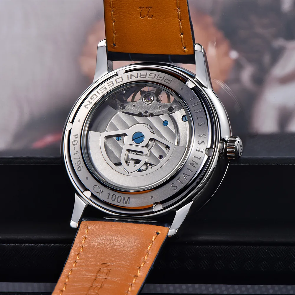 PAGANI DESIGN 42MM Casual Minimalist Men Mechanical Watches Luxury Automatic Watch 100M waterproof Sapphire Glass Watch for Men