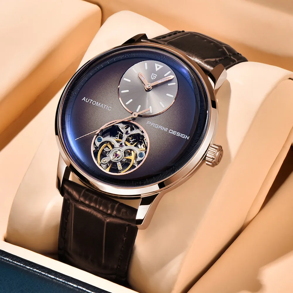 PAGANI DESIGN 42MM Casual Minimalist Men Mechanical Watches Luxury Automatic Watch 100M waterproof Sapphire Glass Watch for Men