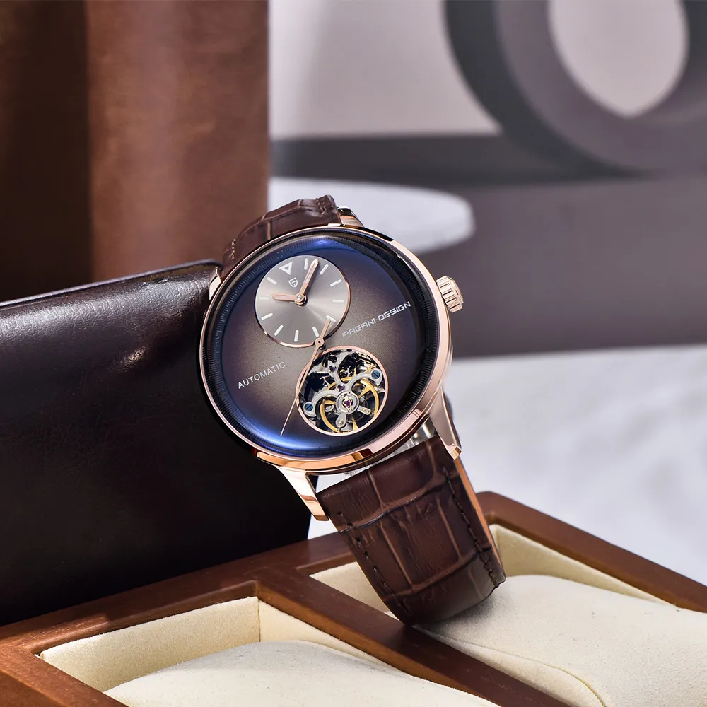 PAGANI DESIGN 42MM Casual Minimalist Men Mechanical Watches Luxury Automatic Watch 100M waterproof Sapphire Glass Watch for Men