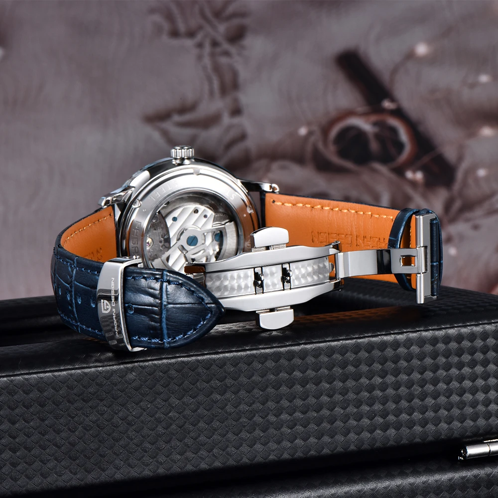 PAGANI DESIGN 42MM Casual Minimalist Men Mechanical Watches Luxury Automatic Watch 100M waterproof Sapphire Glass Watch for Men
