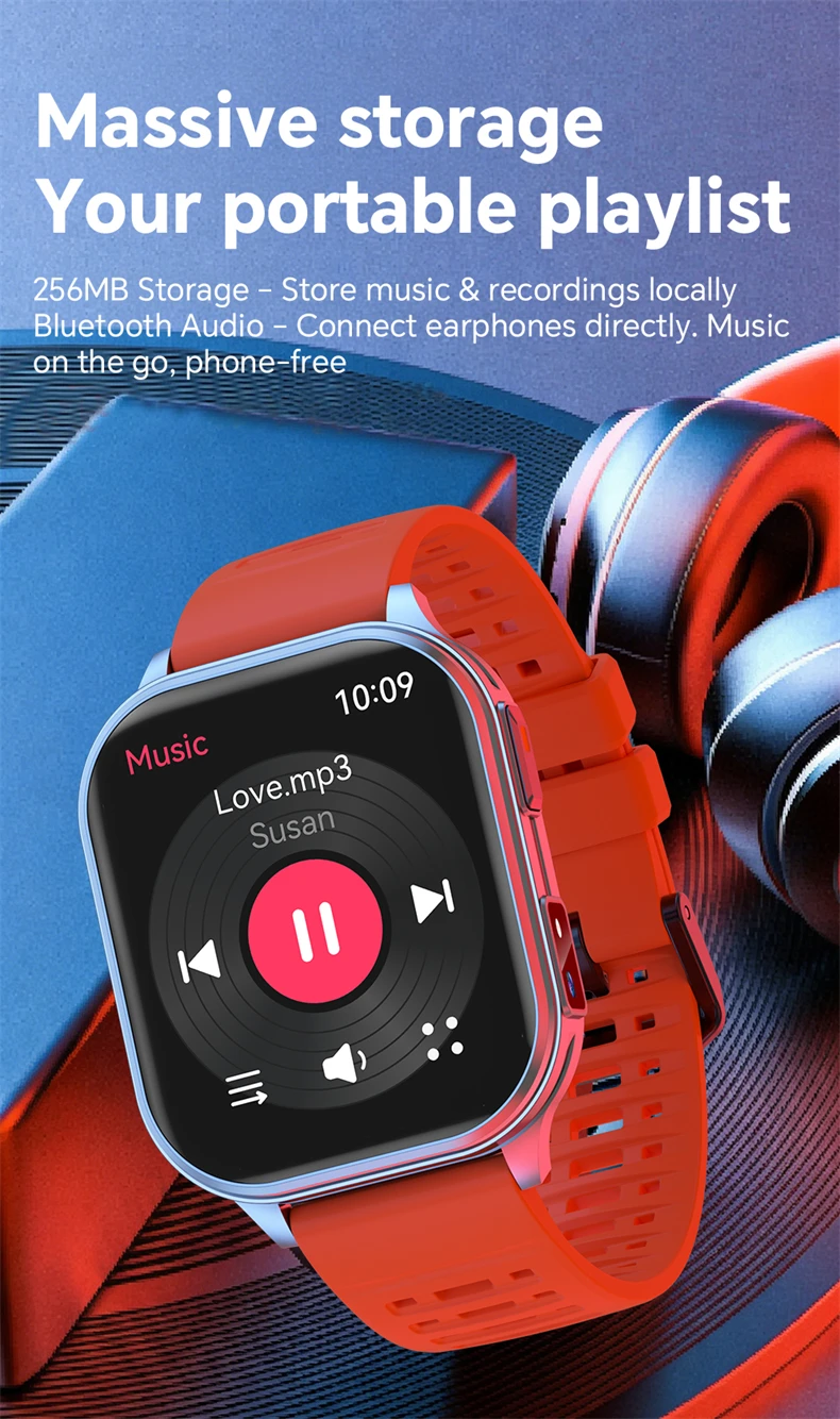 2026 New Smart Watch With Camera Men Women Photos Record Video Health Sports Fitness IP68 Waterproof Call Recording Smartwatches