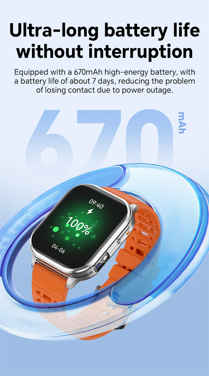 2026 New Smart Watch With Camera Men Women Photos Record Video Health Sports Fitness IP68 Waterproof Call Recording Smartwatches