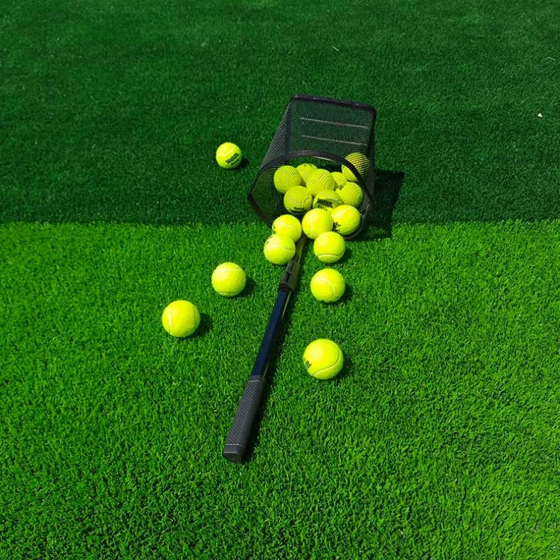 Scalable Tennis Ball Picker Portable Tennis Ball Collector Large Capacity Balls Pick Up Frame Stainless Steel Sports Equipment