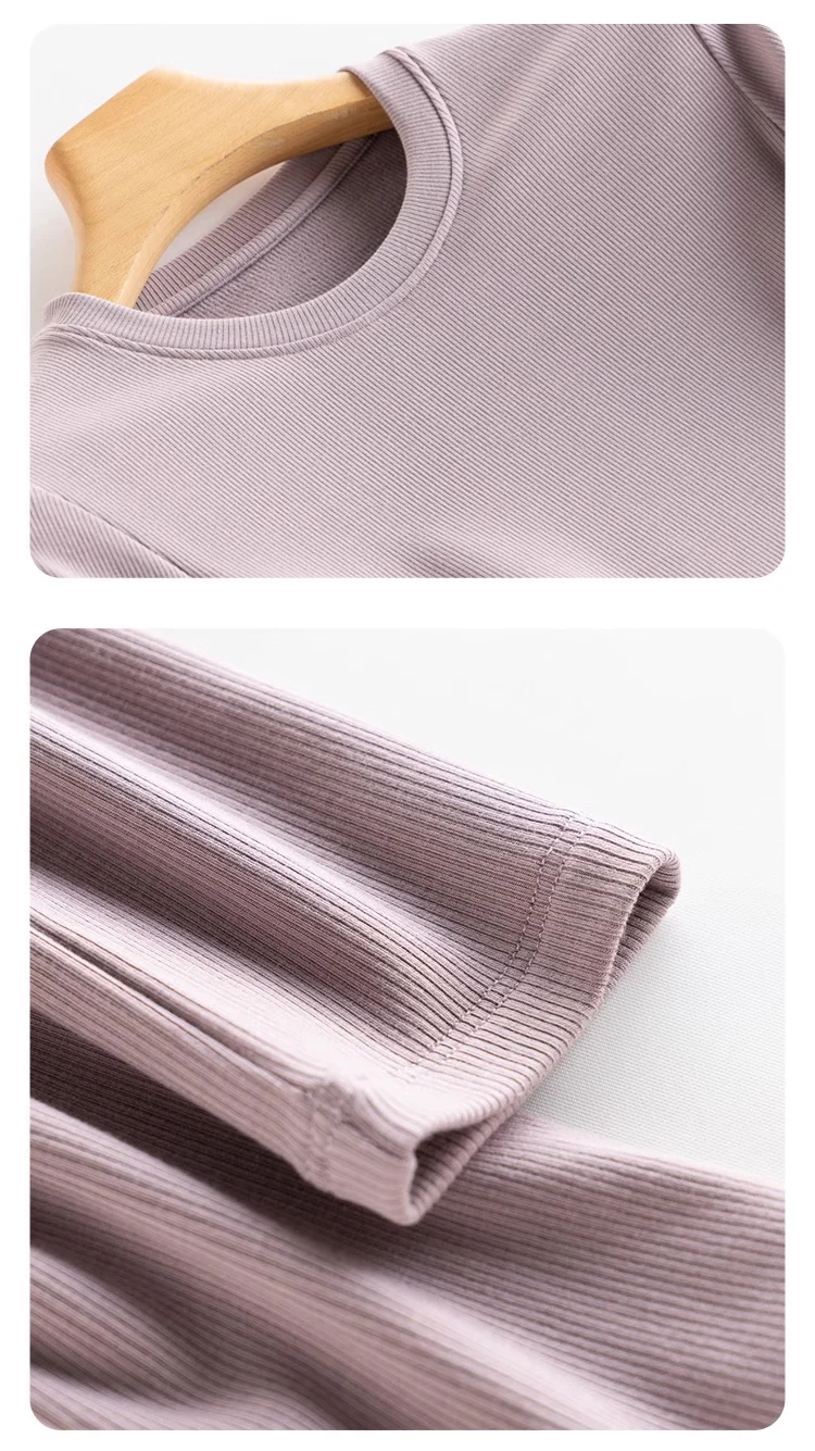 SuyaDream, Women Bottoming T Shirt, Silk Viscose Blend, Long Sleeves, Solid Basic Thermal  Shirt, 2024 Autumn Winter Top