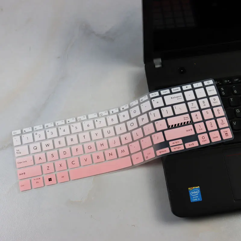For Asus Vivobook 15 2023 F1504 X1504 X1504ZA X1504VA X1504Z X1504V 15.6 inch Silicone Laptop Keyboard Cover Skin