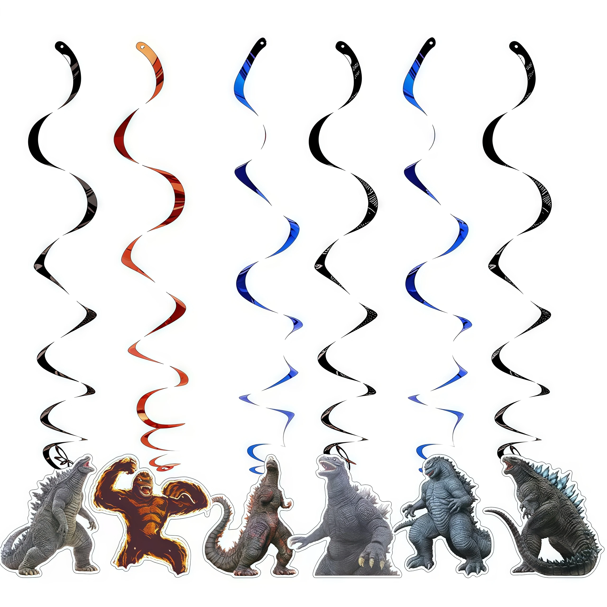Monster Godzilled King Konged Birthday Party Supplies Plates Cup Napkin Balloon for Boys Party Favor Gift Baby Shower Decoration