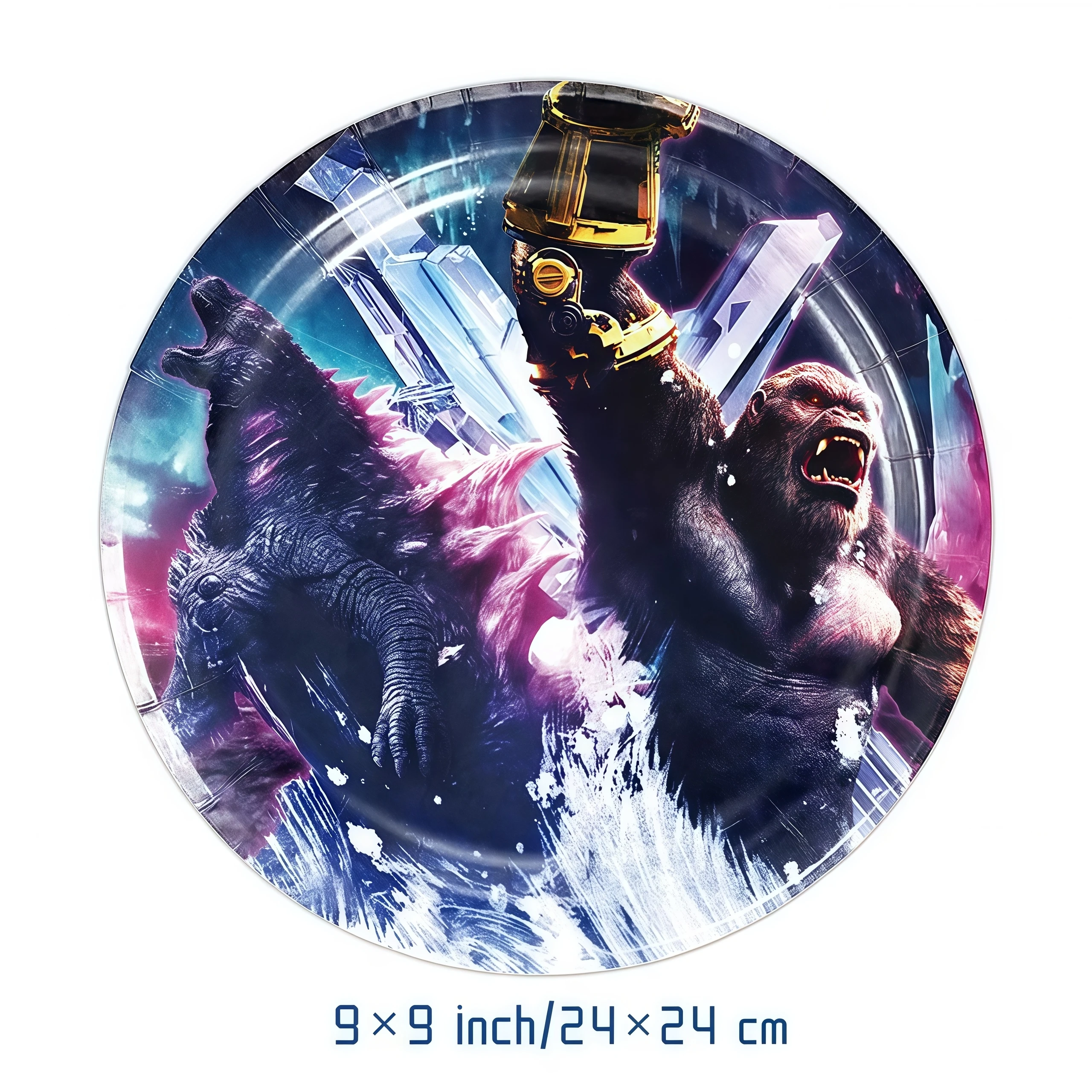 Monster Godzilled King Konged Birthday Party Supplies Plates Cup Napkin Balloon for Boys Party Favor Gift Baby Shower Decoration