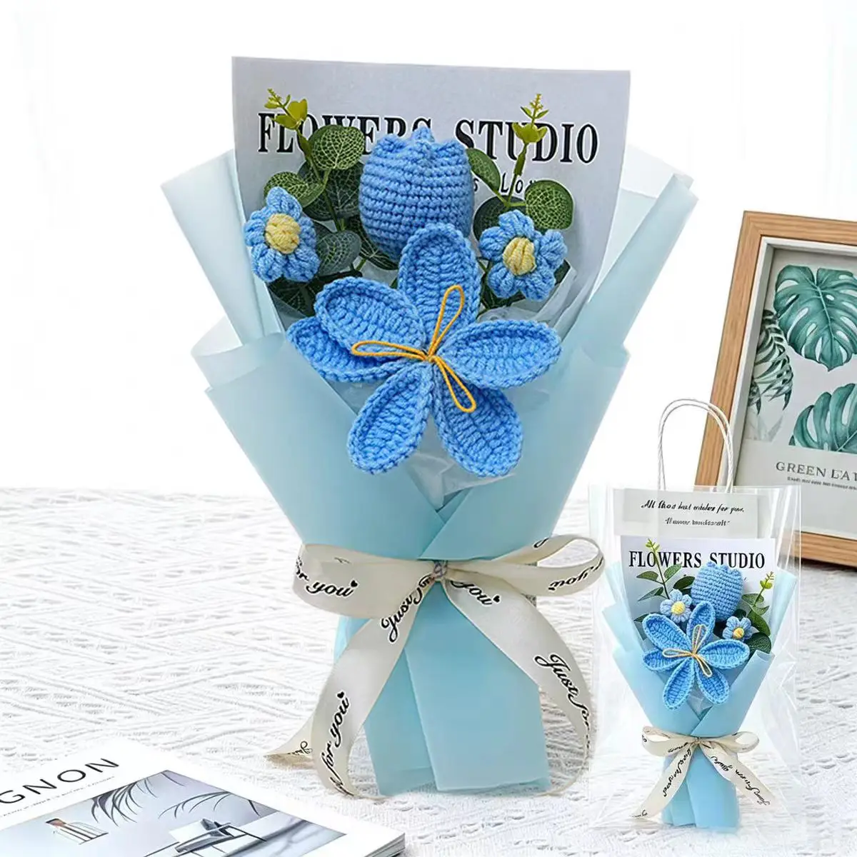 Stuffed Animals Creative Handmade Bouquet Christmas Birthday Gifts