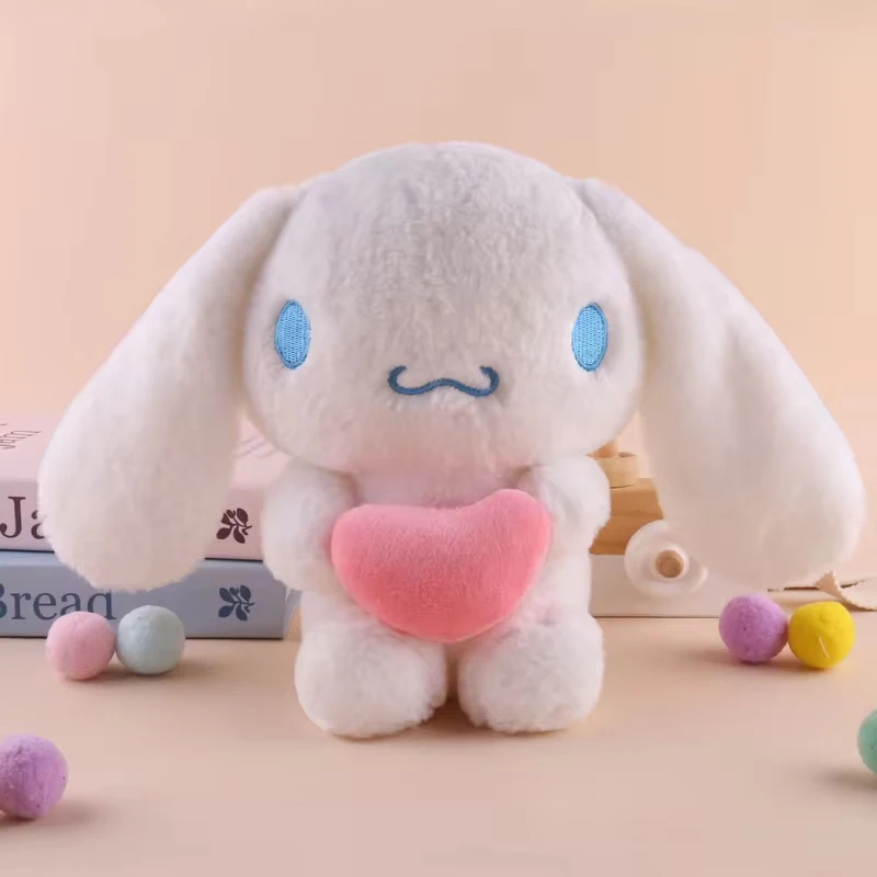 22cm Hello Kitty Kuromi Pillow KT Plush Toy Girls Soft Stuffed Animal Toys Heart My Melody Cinnamoroll Stuff Doll Gifts... 