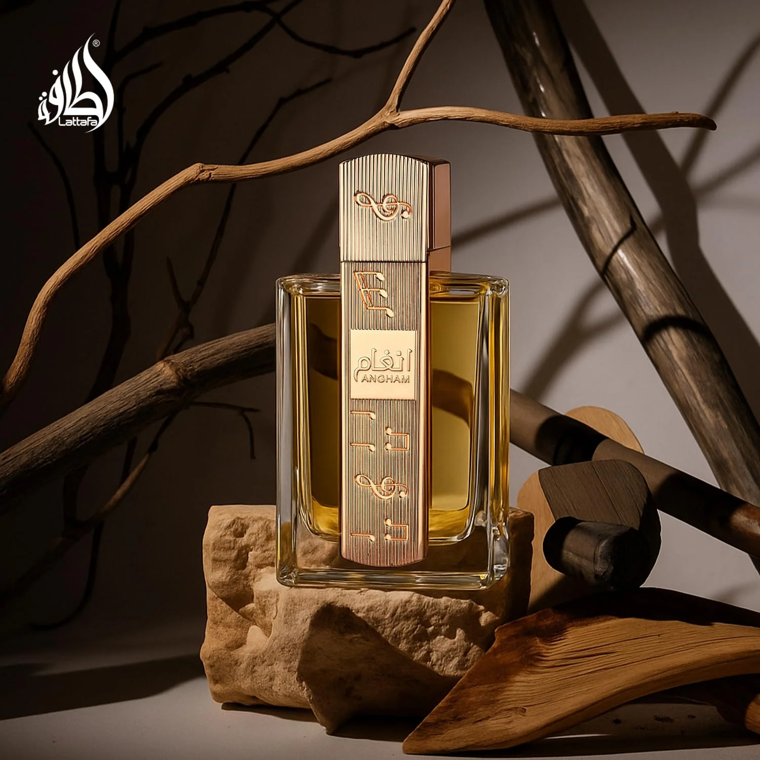 Lattafa Angham - Citrus, Lavender, Musk, Amber, Vanilla - Eau De Parfum Long-Lasting Fragrance for Unisex, 3.40 Ounce / 100 ml Lavender Is a Soft Herb with a Long-Lasting Fragrance and an Elegant Mature Temperament, Suitable for Autumn, Winter, Evenings