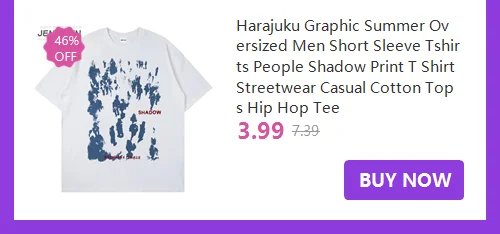 Harajuku Graphic Summer Oversized Men Short Sleeve Tshirts People Shadow Print T Shirt Streetwear Casual Cotton Tops Hip Hop Tee