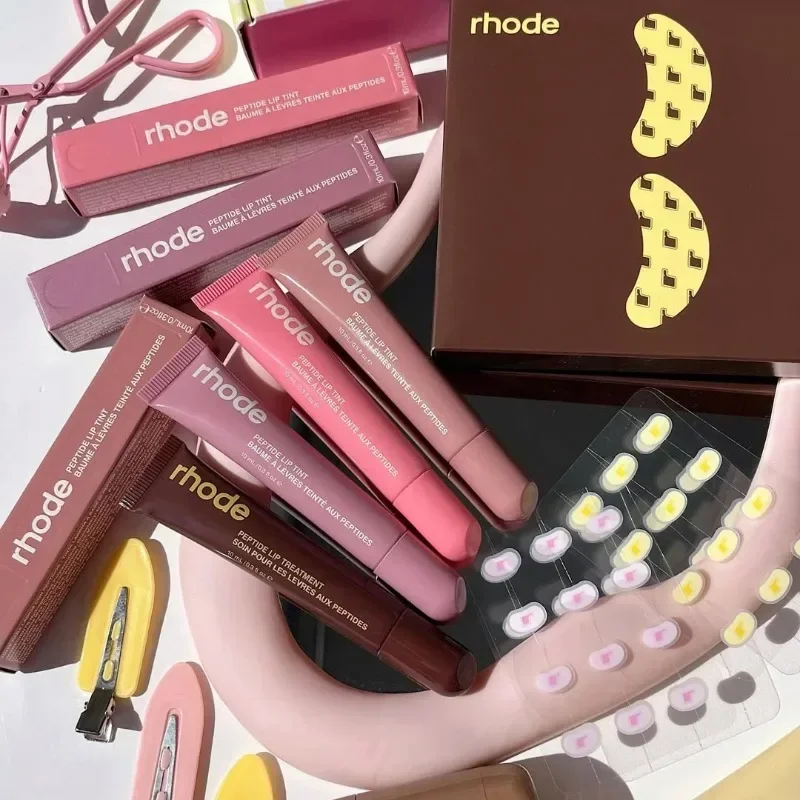 Rhodeskin Spring Lip Gloss Lip Balm Smoothing Lipstick Lines Lasting Nourishing Women Daily Care Makeup Moisturizer Blush Girl