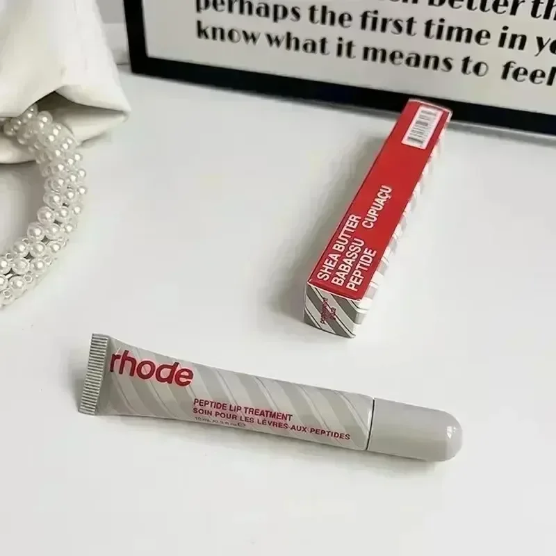 Rhodeskin Spring Lip Gloss Lip Balm Smoothing Lipstick Lines Lasting Nourishing Women Daily Care Makeup Moisturizer Blush Girl