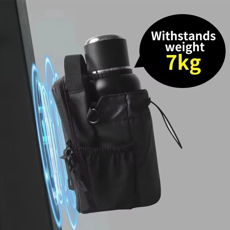 Sports Molle Fitness Strong Magnetic Force Bag Customized Design Water Bottle Multi-Function Carrier Gym Magnetic Bags Pouch