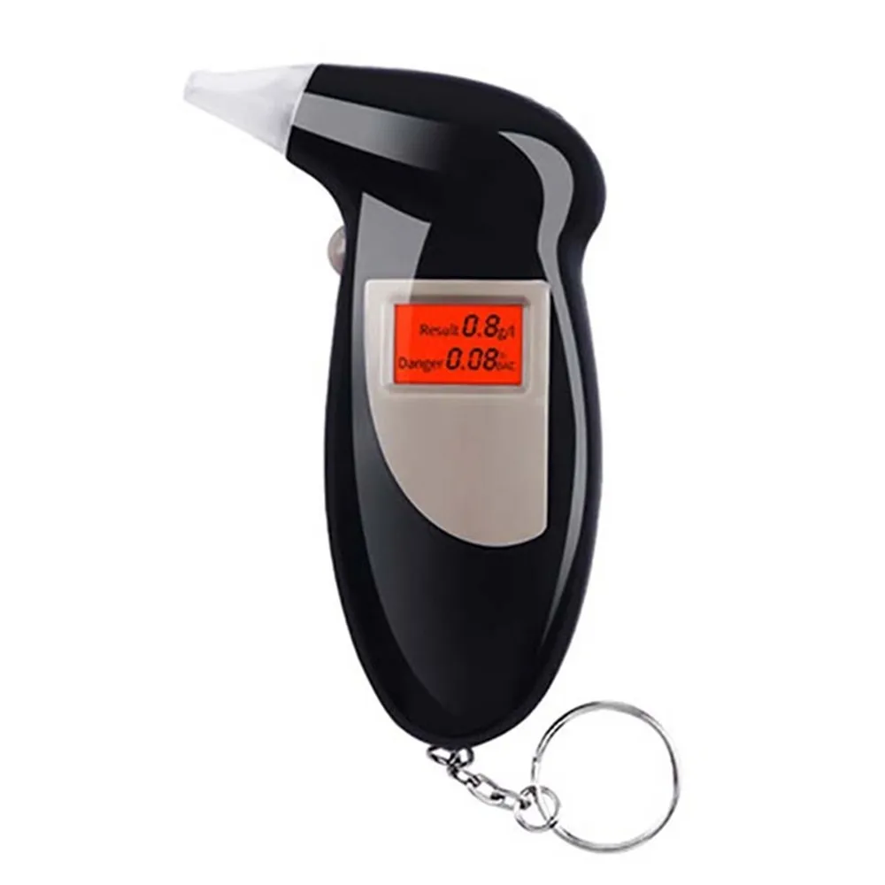 Professional Digital Breath Tester Breathalyzer Alcohol Breath Tester Alcohol Detector Lcd Detector Backlight Light Dropshipping
