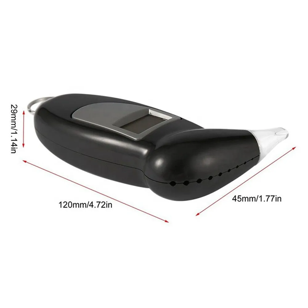 Professional Digital Breath Tester Breathalyzer Alcohol Breath Tester Alcohol Detector Lcd Detector Backlight Light Dropshipping