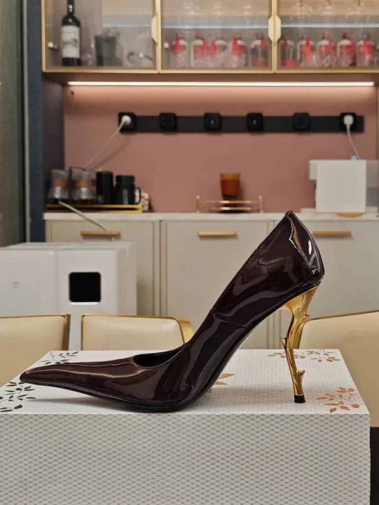 Summer High-Heeled Pointed Women's Sandals, European and American Fashion Runway Parties, Weddings, Women's High Heels