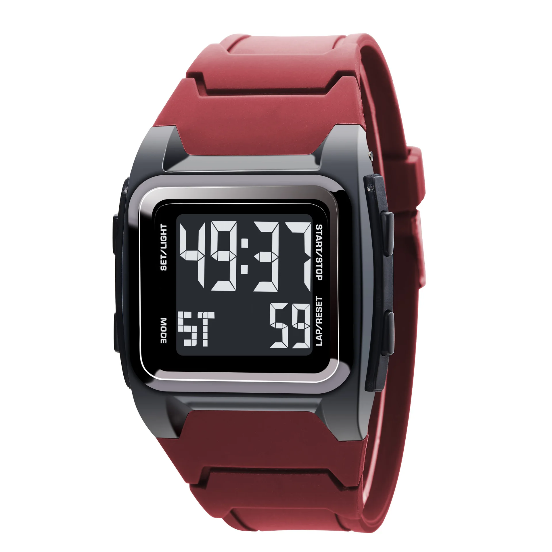 Fashion Men Sports Watch Life Waterproof Sport Watches Stopwatch Alarm Clock Luminous Luxury Electronic Wristwatch for Man Kids