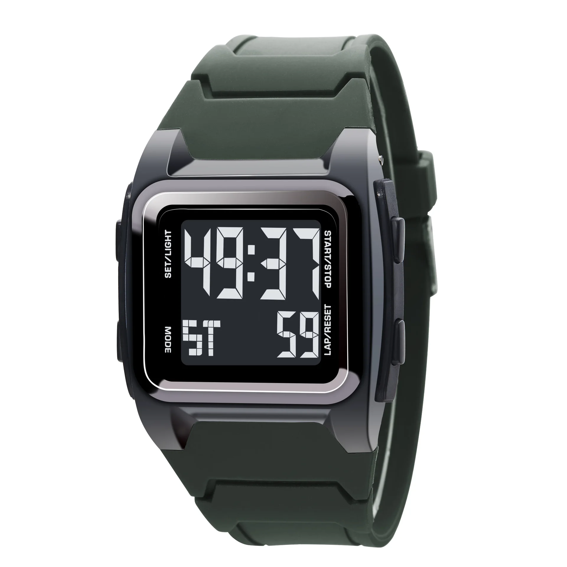 Fashion Men Sports Watch Life Waterproof Sport Watches Stopwatch Alarm Clock Luminous Luxury Electronic Wristwatch for Man Kids