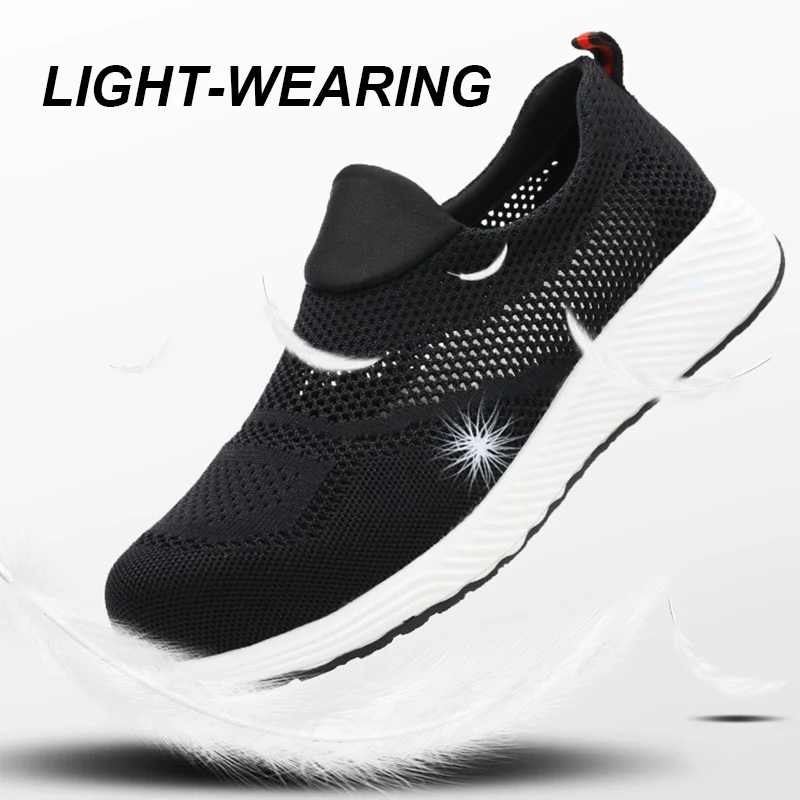 Indestructible Mining Boots Steel Toe Safety Shoes Men Lightweight Work Shoes Sneakers Anti-Smash Anti-Puncture Functional Shoes