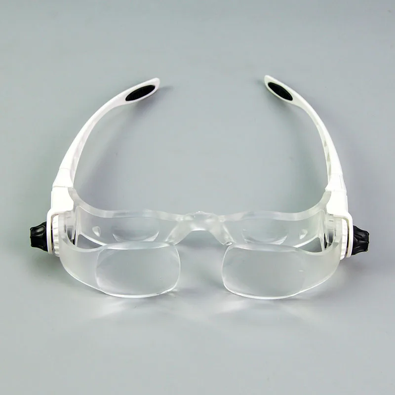 Zoom Mobile Phone Glasses Magnifying Glass Cellphone Screen Wearing Magnifier with Phone Holder