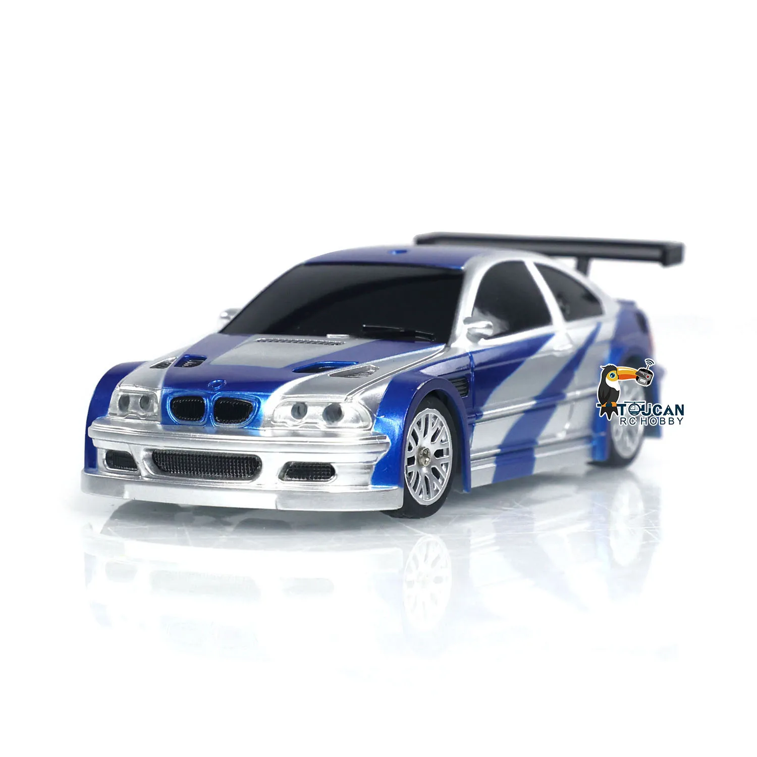 1/43 RC Speed Car RTR No Gyro 2.4G Four-wheel Drive Radio Control Racing Drifting Car Mini Gifts 4WD High Speed Model