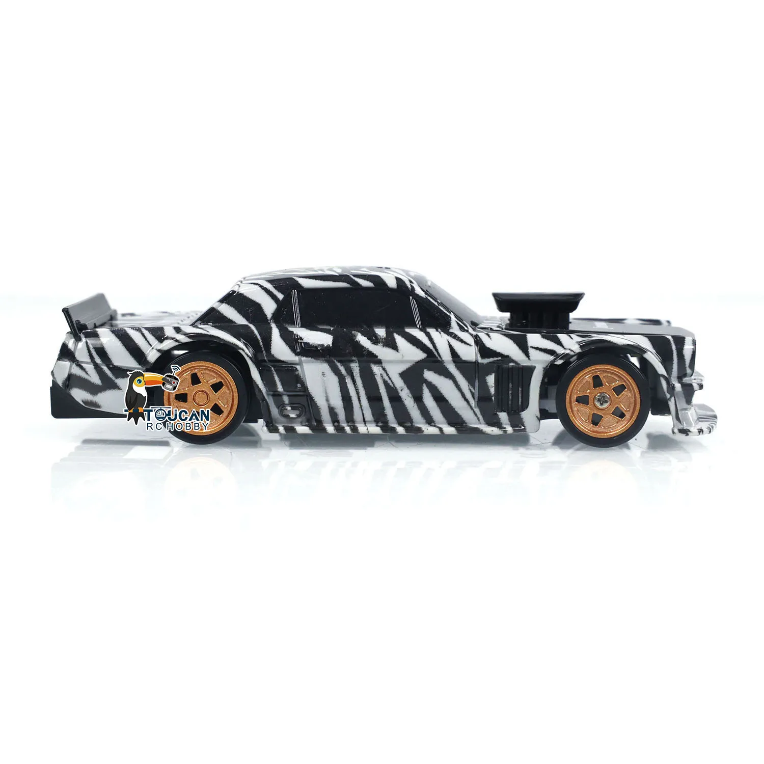1/43 RC Speed Car RTR No Gyro 2.4G Four-wheel Drive Radio Control Racing Drifting Car Mini Gifts 4WD High Speed Model