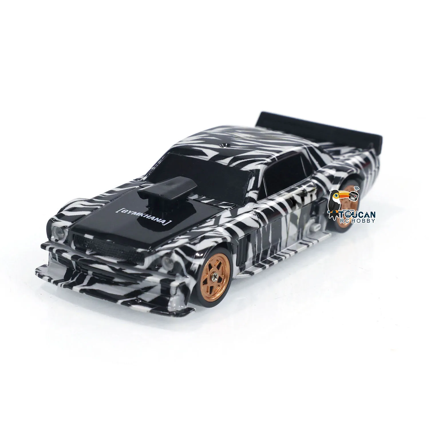 1/43 RC Speed Car RTR No Gyro 2.4G Four-wheel Drive Radio Control Racing Drifting Car Mini Gifts 4WD High Speed Model