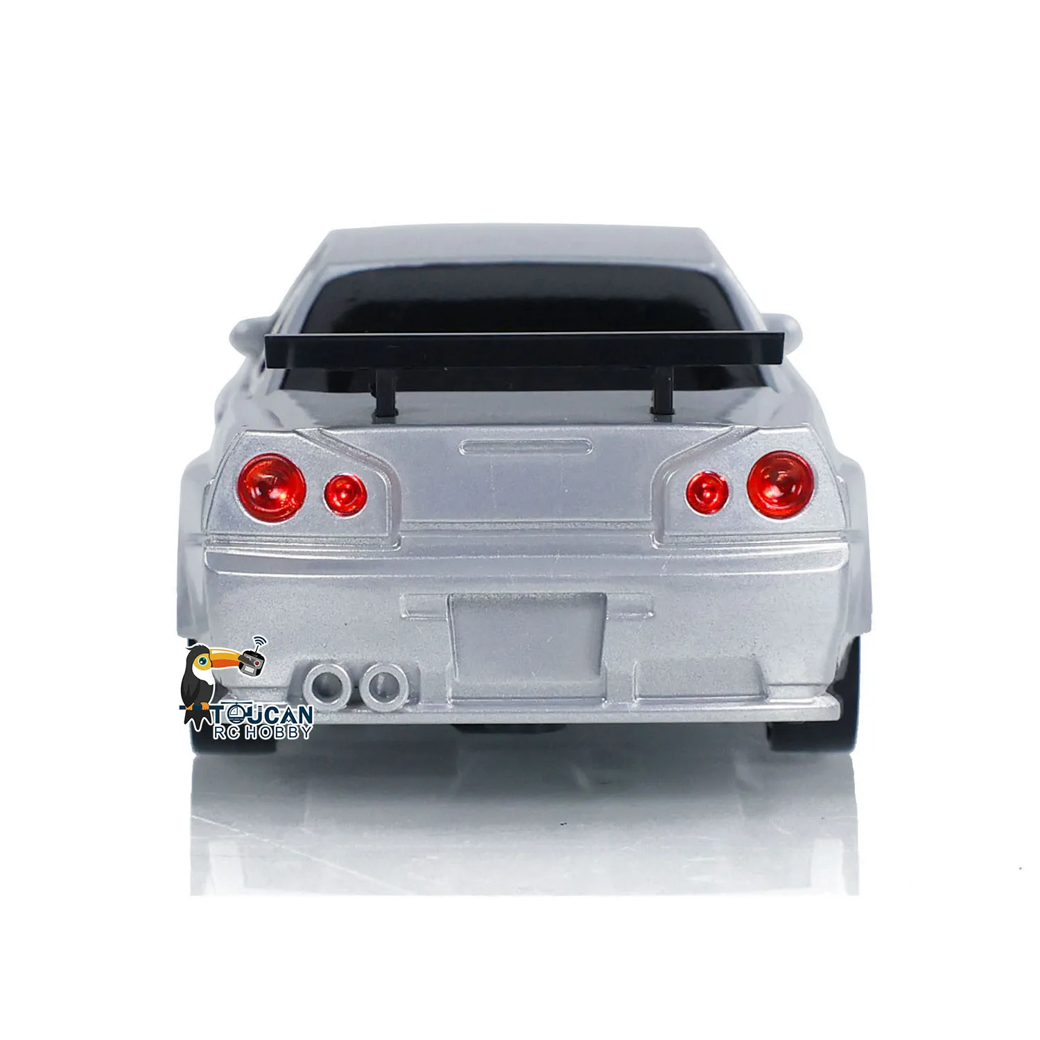 1/43 RC Speed Car RTR No Gyro 2.4G Four-wheel Drive Radio Control Racing Drifting Car Mini Gifts 4WD High Speed Model