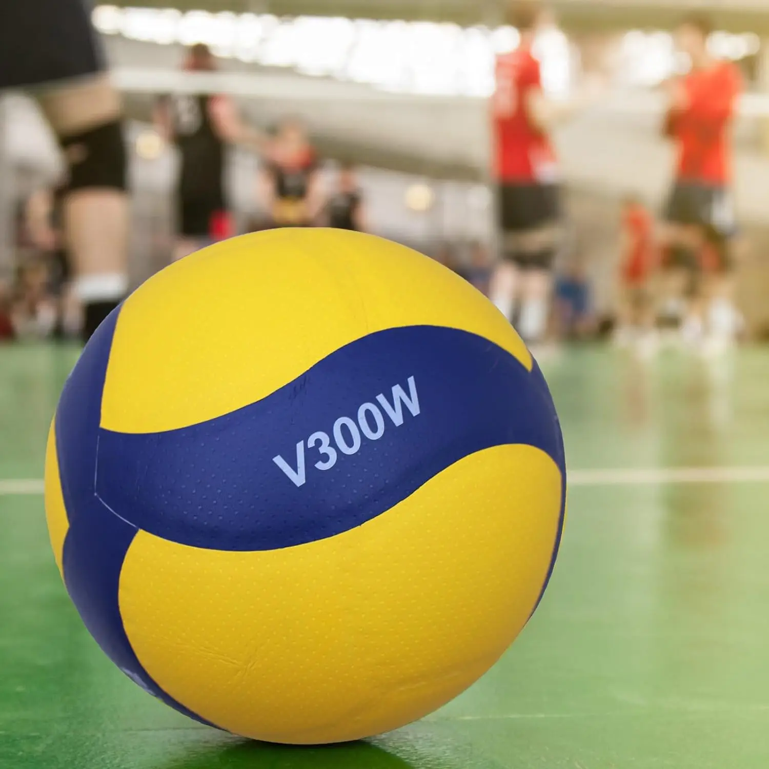 V200W V300W Volleyball Blue Yellow Size 5 High-end PU Hot Glue Volleyball for Teen and Adult
